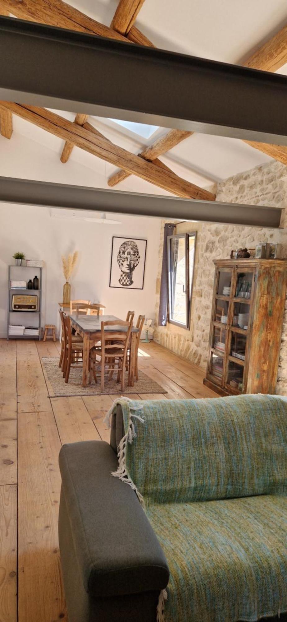 Appartement Dans Un Mas Provencal Renove Saint-Hilaire-d'Ozilhan Luaran gambar