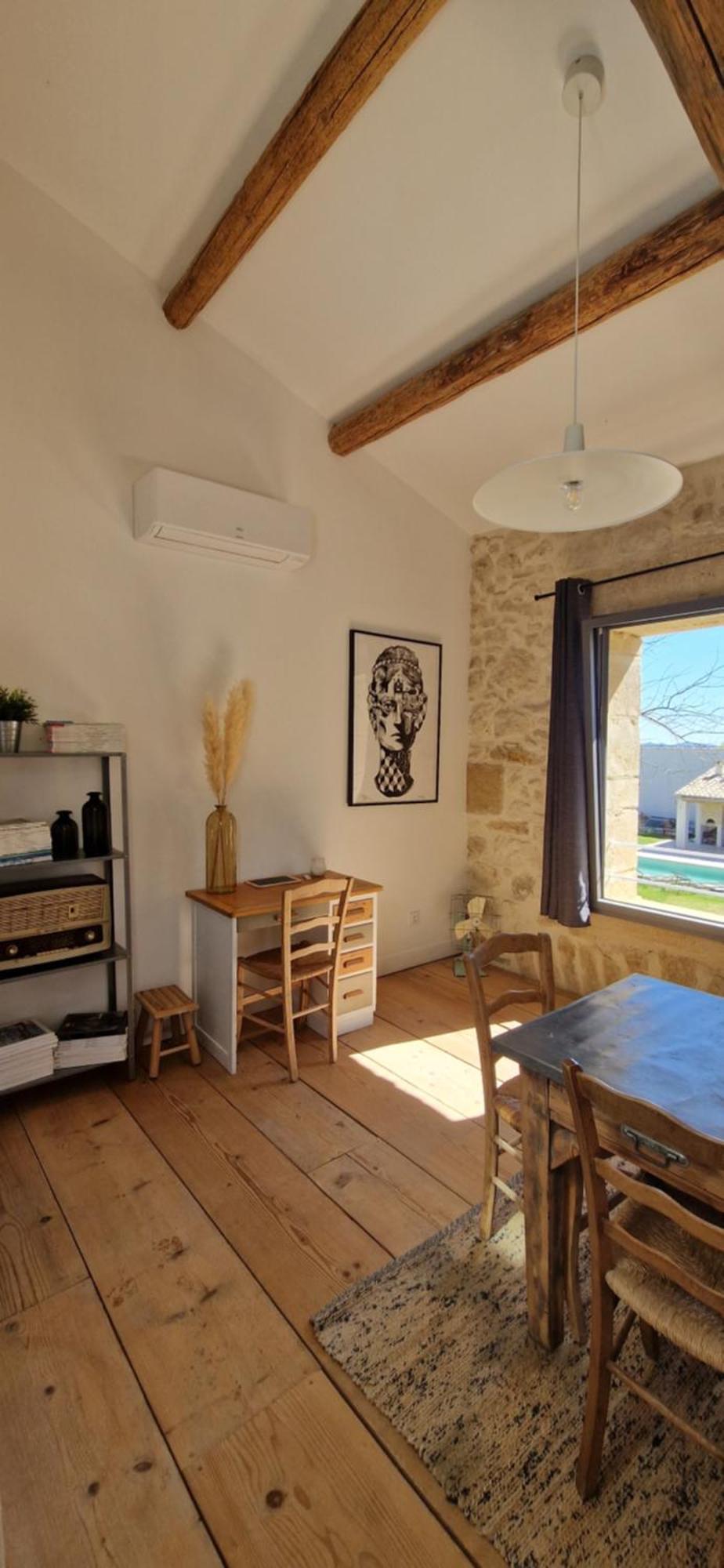 Appartement Dans Un Mas Provencal Renove Saint-Hilaire-d'Ozilhan Luaran gambar